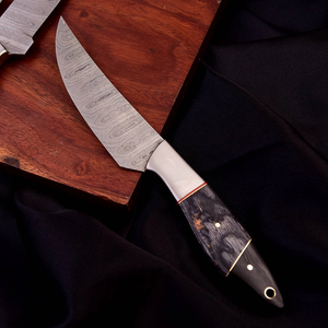 Ensemble de couteaux de cuisine en acier damas à 67 couches, fabriqués à la main, lames en acier de qualité supérieure, durables, professionnels, pour la cuisine - Product Image 1