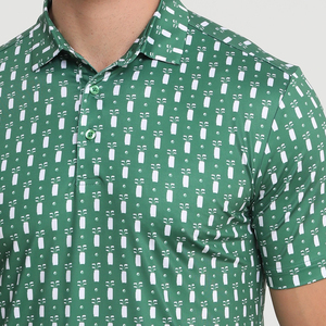 Chemises polo pour hommes de haute qualité, en coton personnalisé, à imprimé numérique personnalisé, respirantes, sublimées, décontractées, streetwear d'extérieur - Product Image 5