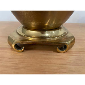 Best Seller Brass Made Metal Round Shape Luxury Home Decorative <b>Ginger</b> <b>Jar</b> Unique Stylish Sculpture Decorative Set Supplies - Product Image 3