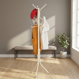 Vente Shopee Porte-manteau en métal moderne et durable avec revêtement en poudre, 6 crochets, pour enfants, meubles de maison, salon, chambre à coucher, vente en gros, Taiwan - Product Image 2