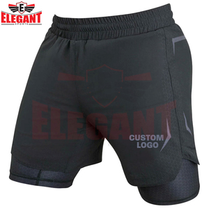 Conjunto de Rashguard y Pantalones Cortos para MMA y BJJ, Transpirable, de Secado Rápido, con Diseño Personalizado Sublimado, Spandex/Poliéster de Doble Capa, para Gimnasio y Combate - Product Image 6