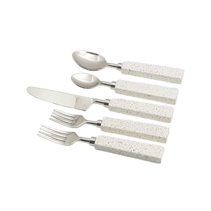 Vaisselle en résine couleur argent en gros pour événements de mariage au meilleur prix - Product Image 2