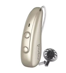 Hot Selling Signia Hearing Aids Pure Charge & Go BCT IX CROSS/BICROSS Rechargeable Hearing Aids for Noise Filtering Support - Product Image 1