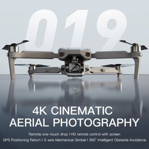 Drone Quadricoptère 4K HD de Haute Qualité pour Débutants avec Caméra à 3 Axes, Évitement d'Obstacles, GPS, Longue Portée et Écran Intégré - Product Image 4