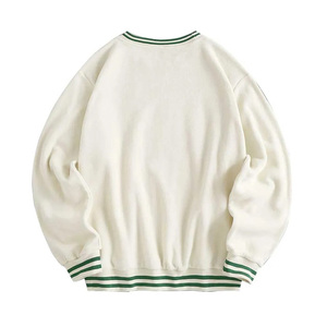 Sudaderas Casuales de Algodón Transpirables y Cómodas para Hombre, Ropa Masculina, Nuevo Diseño a Rayas, Logotipo Personalizado, Sudadera de Manga Larga - Product Image 3