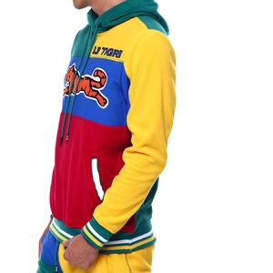 Men 2 Piece Tracksuit Full <b>Zip</b> <b>Hooded</b> Jacket and Jogger Pants Set Cotton Blend Athletic Sweatsuit for Gym Running Casual Wear - Product Image 5