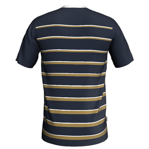 Maillot de football personnalisé bleu pour adulte, vêtement de sport en polyester avec impression par sublimation du nom, maillot de football du club de France - Product Image 2