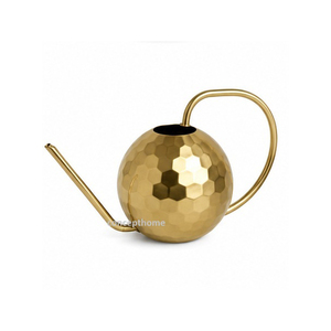 Concept Home Metal Watering Can Green <b>Sphere</b> Design Durable 1.5L Eco-Friendly Powder Coated <b>Gardening</b> Use - Product Image 5