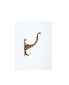 Ornamental Brass Wall <b>Hooks</b> Premium Handmade Hangers Ideal For Modern Farmhouse Bathroom <b>Kitchen</b> Bedroom Storage Solutions - Product Image 5