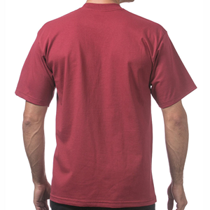 เสื้อยืดผู้ชายแบบซับลิเมชั่นหรือแบบเรียบ ผลิตจากผ้าฝ้าย 100% ราคาขายส่ง ปรับแต่งได้ - Product Image 2