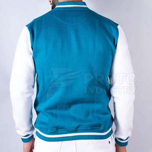 <b>Men</b> Letterman <b>Jacket</b> Street Fashion Covered Button Long Sleeve <b>Smart</b> Casual Style New Style <b>Men</b> Letterman <b>Jacket</b> - Product Image 3