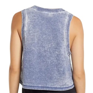 เสื้อกล้ามสำหรับฝึกออกกำลังกายในยิมเสื้อกล้ามไซส์ใหญ่พิเศษทำจากผ้าฝ้ายมีโครงเป็นกรดสำหรับผู้หญิงเสื้อกล้ามเสื้อกล้าม2026 - Product Image 2