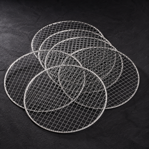 Portable Stainless Steel <b>BBQ</b> Grill Mesh Disposable Charcoal Cooking Grate Easily Cleaned Outdoor - Product Image 5