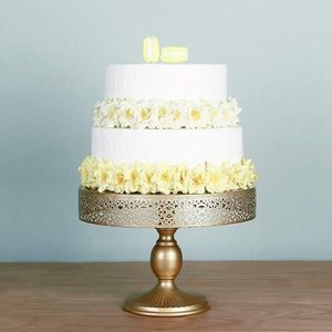 Stylish Eco-friendly Stainless Steel Cake Stand for <b>Dessert</b> Display Traditional Design for Parties and Special Events - Product Image 3