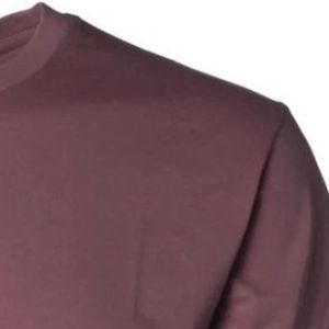 T-shirt homme marron uni à col rond et manches courtes en coton doux, décontracté, basique, léger, respirant, pour l'été, usage quotidien, personnalisable - Product Image 6
