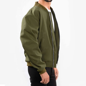 Modern Casual Bomber Winter <b>Jacket</b> For <b>Men</b> Lightweight Comfortable Daily Wear With Soft Lining And Smooth Zipper Design - Product Image 2