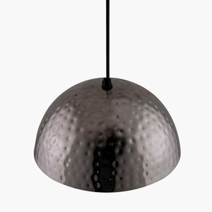Round Shape Metal Hammered Design Gold Finished Celling Mount Hanging Pendant Lamp Home Interior Decorative Living Room Hotel - Product Image 2