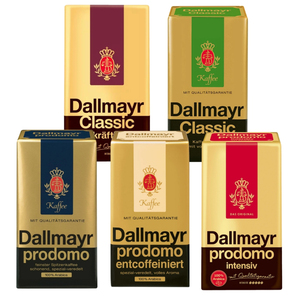 Café Molido Descafeinado Dallmayr Prodomo Original al por Mayor, 12x500g, Calidad Premium, Tueste Alemán, Sabor Intenso, Venta al por Mayor - Product Image 1