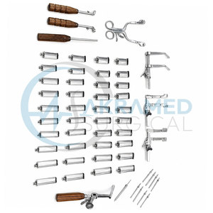 Juego de Retractores Cervicales Caspar, Acero Inoxidable, Instrumento Quirúrgico Ortopédico para Columna Vertebral, Certificado CE ISO, Reutilizable - Product Image 4