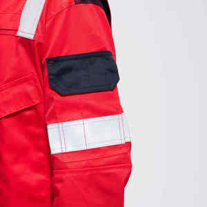 Servicio OEM, Uniforme de Seguridad Reflectante Unisex para Trabajadores de la Construcción, con Logotipo y Color Personalizados, Ropa de Trabajo Impermeable y Transpirable de Alta Visibilidad - Product Image 4