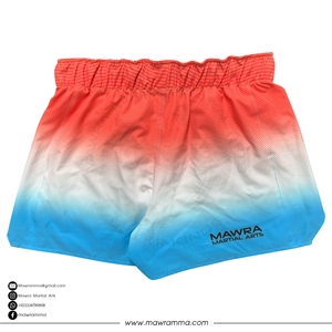 Shorts MMA personalizados para mujer Mawra, de secado rápido, sublimados, para entrenamiento, gimnasio, fitness y combate. - Product Image 4