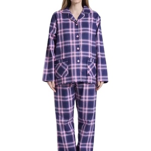 Women's Animal Print 100% Cotton Breathable Super Soft Luxury Lightweight Plus Size Long Sleeve Robe Set Spring/Summer - Product Image 1