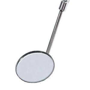 Dental <b>Mirror</b> Tool Manual <b>Dentist</b> Surgery Use CE Certified Stainless Steel Instrument Clear Oral Examination Hermann Meditech - Product Image 5