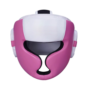 Full Face Protection Professional Boxing Headguards High Quality Custom Design Leather <b>Head</b> Guard - Product Image 3