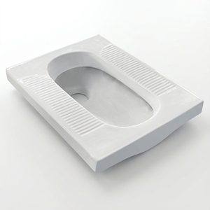 Modern One Piece <b>Ceramic</b> Toilet <b>Pan</b> for Hotel & Washroom Use - Product Image 1