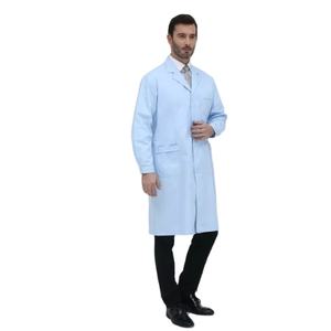 เสื้อสครับแขนยาวหลายกระเป๋าผ้ายืดกันยับผ้าเรยอนผสมทันสมัย - Product Image 2