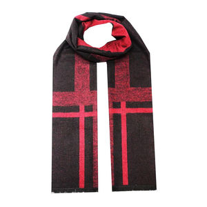 Minimalist Unisex Knitted Scarf - All-Match Winter <b>Neck</b> <b>Warmer</b> - Custom Logo Plain Knit Soft Touch Muffler - Product Image 1