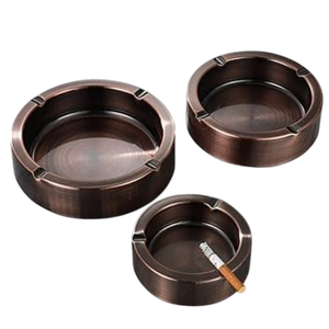 Cenicero de madera y metal personalizado con forma y color a medida, fabricante de ceniceros para cigarros y humo, India - Product Image 3