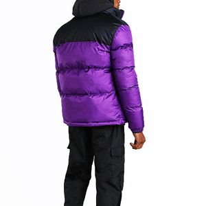 Chaqueta Acolchada de Lona Premium para Hombre, Diferentes Colores, Tallas Grandes, Estilo Sencillo, con Mangas Largas y Capucha, Ropa de Invierno - Product Image 4