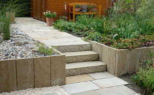 Carrelage en dalle noire Chittor de qualité supérieure, design moderne, finition brossée, applications extérieures, garantie de plus de 5 ans - Product Image 6