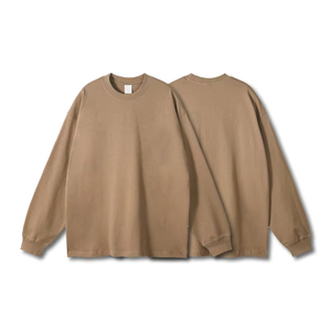 Sudaderas de Manga Larga con Cuello Redondo, 100% Algodón, Color Sólido, Personalizadas, al por Mayor, para Hombre y Mujer, Suministro del Fabricante - Product Image 5