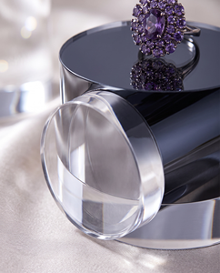 Popular Custom <b>Acrylic</b> <b>Display</b> Block Stand | Clear Showcase for Jewelry, Cosmetics & Products for Stores - Product Image 2