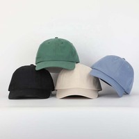 Hoge kwaliteit 6-delige Oxford corduroy katoenen baseballcap met stippen, tweekleurig, sportief, custom 3D geborduurd logo op de klep, nieuw design, streetstyle