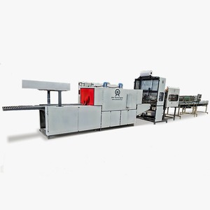 Machine d'emballage sous film rétractable électrique automatique 200 BPM pour bouteilles de boissons avec film d'emballage en PET - Product Image 1