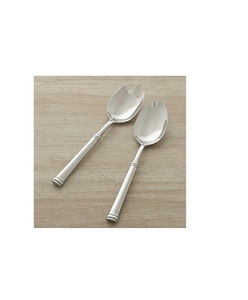 Ensemble de saladiers en métal finition argent mat contemporain pour la décoration moderne de la salle à manger et le service quotidien des repas en famille - Product Image 4