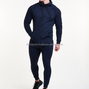 Survêtement veste de jogging personnalisé Ensemble 2 pièces Streetwear Survêtement à rayures pour homme - Product Image 6