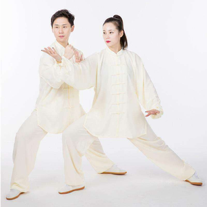 Uniformes de Kung Fu en Coton 100% Chinois en Gros, Impression Numérique, Unisexe, Vêtements de Sport pour Adultes - Product Image 1