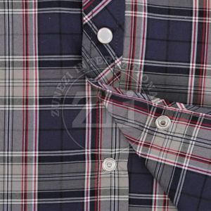 <b>Shirt</b> Casual Mens Flannel <b>Shirts</b> Flannel/brushed Twill Check Casual Embroidered Cotton Flannel Plaid <b>Shirts</b> Long Sleeve - Product Image 4