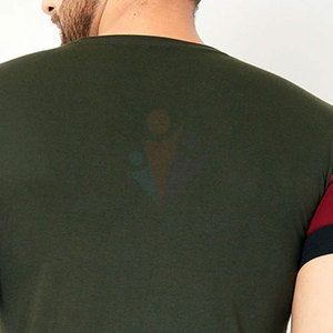 เสื้อยืดพิมพ์ลายคุณภาพสูง สวมใส่สบาย ทรงปกติสำหรับผู้ชาย ผ้าฝ้าย 100% คอลเลคชั่นฤดูร้อน THREE MAN SPORTS - Product Image 6