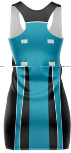 Falda Deportiva de Netball para Mujer, Secado Rápido, Transpirable, Poliéster, Uniforme de Equipo Personalizado con Bordado Sublimado, Uniforme de Entrenamiento - Product Image 3