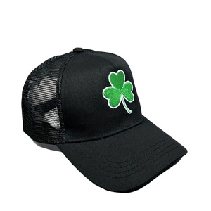 Casquette de baseball en coton respirante à 6 panneaux, légère et ajustable, avec trèfle brodé, idéale pour le sport, le cyclisme, la plage et les affaires - Product Image 3