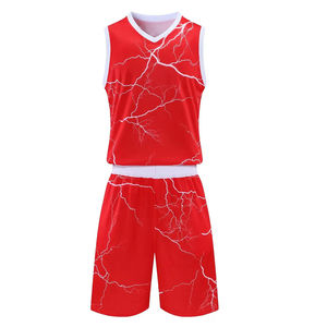 Maillot de basket-ball personnalisé à faible MOQ, prix abordable, nouvelle conception, réversible avec numéros - Product Image 4