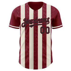 Ropa Deportiva de Secado Rápido, Uniforme Personalizado para Equipos, Jersey de Béisbol de Manga Corta con Ajuste Premium, Precio Económico - Product Image 1