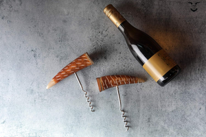Tire-bouchon décortiqueur de vin gravé, assortiment écologique, manuel, compatible lave-vaisselle - Product Image 2