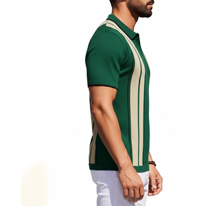 Polo vintage pour hommes coupe ajustée et oversize, style décontracté, idéal pour l'été – Meilleure vente – Polo slim fit pour garçons - Product Image 5