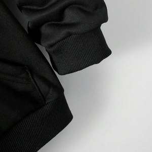 Sweat-shirt à capuche tactique noir pour homme, style streetwear, en coton, pull-over, style utilitaire, logo personnalisé, marque privée, fabricant en gros - Product Image 6